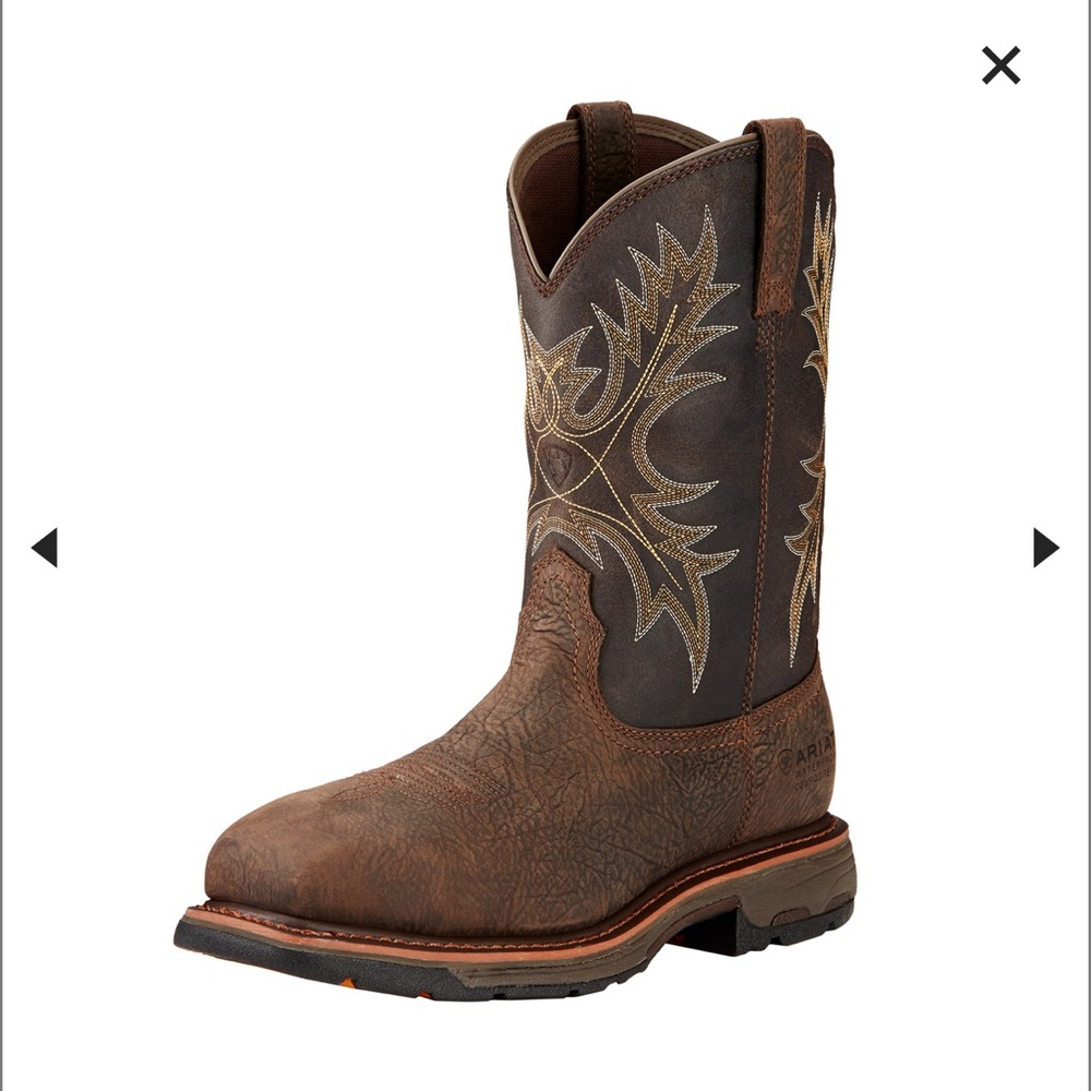 ARIAT WorkHog Waterproof Composite Toe Work Boot size 11D Medium